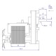 Reduktormootor Mellor FB1304, 8RPM | Reduktormootorid | Pelletikamina osad |