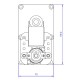 Reduktormootor Mellor FB1192, 1,26 RPM | Reduktormootorid | Pelletikamina osad |