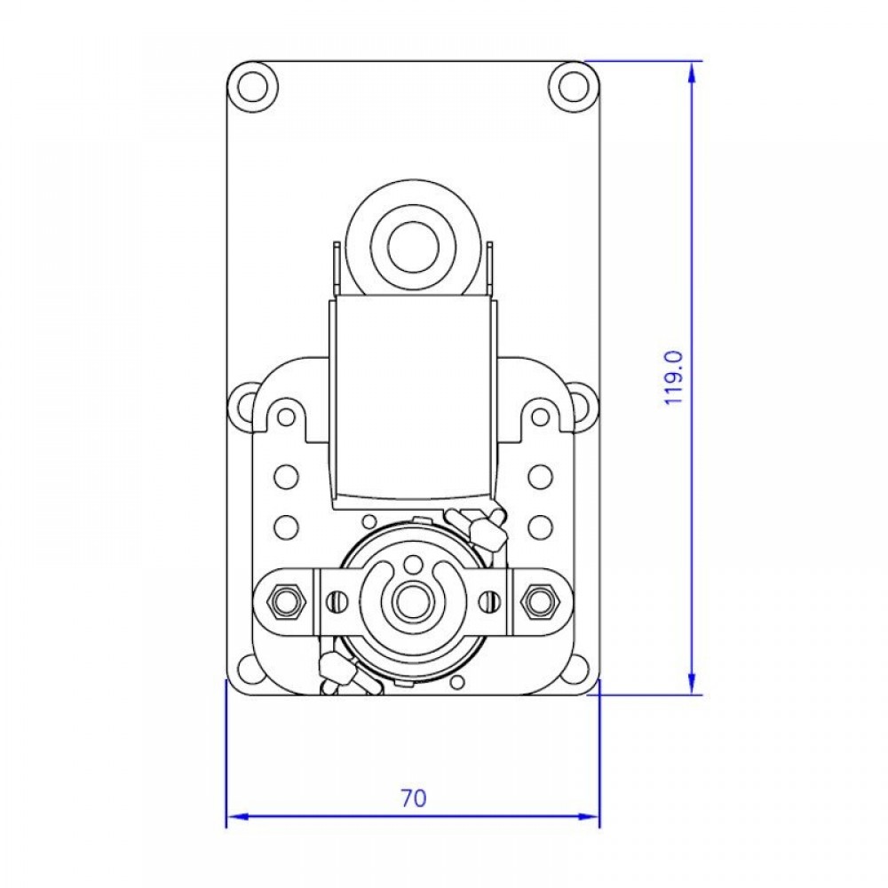 Reduktormootor Mellor FB1183, 2 rpm | Reduktormootorid | Pelletikamina osad |