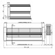Tangentsiaalne ventilaator Ø80 mm, vooluhulk 250 m³/h | Ventilaatorid ja puhurid | Pelletikamina osad |