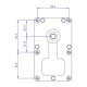 Reduktormootor Mellor FB1255, 4RPM pelletikahjule Eco Spar jt | Reduktormootorid | Pelletikamina osad |