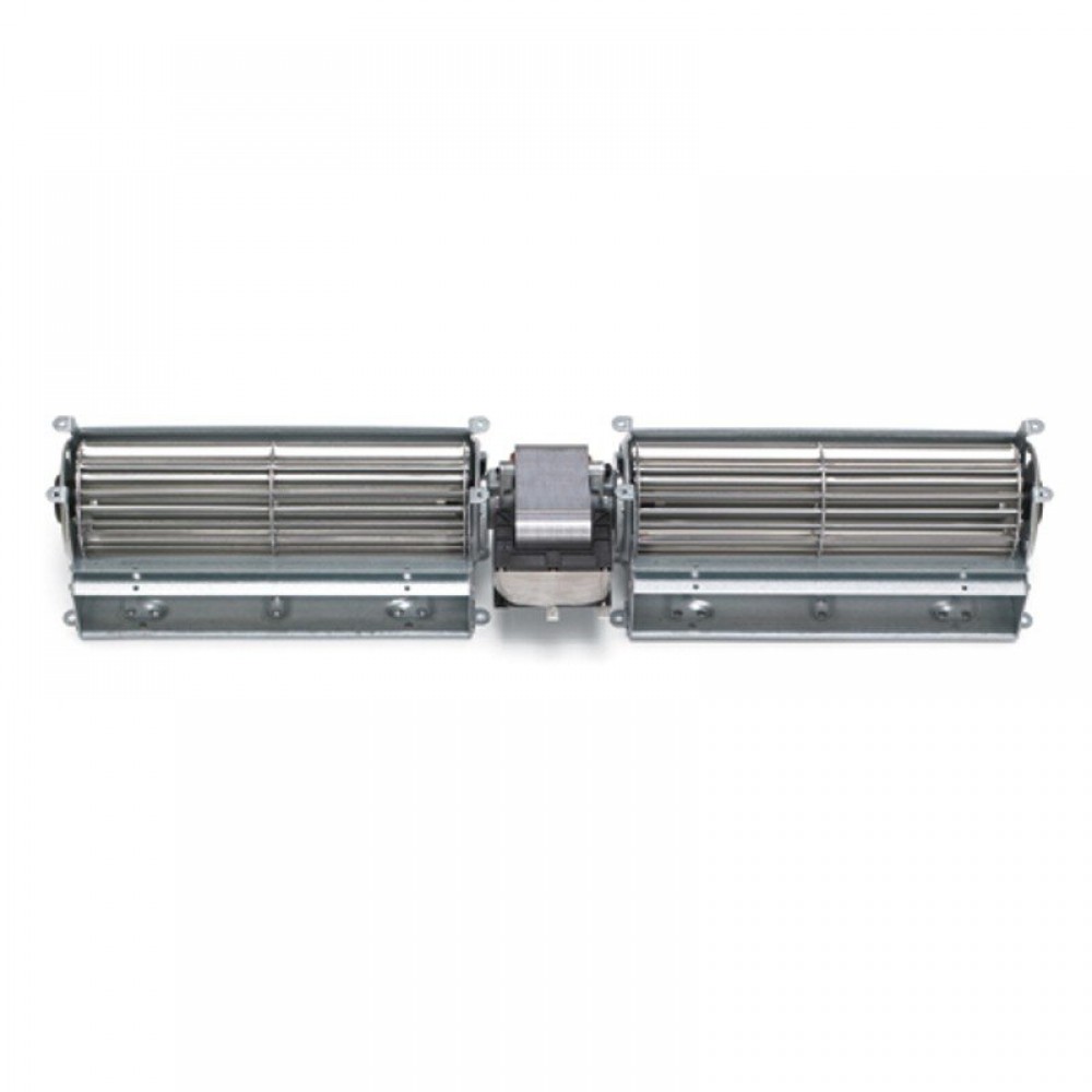 Topelt ristvooluventilaator Fergas pelletikahjudele Ø60 mm, vooluhulk 168 m³/h, 360 mm | Ventilaatorid ja puhurid | Pelletikamina osad |
