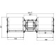 Tsentrifugaalventilaator Fergas pelletikahjudele Ecoforest, Ecoteck, Edilkamin, Italiana Camini, Prisma, Ravelli, Sicalor jt, vooluhulk 440 m³/h | Ventilaatorid ja puhurid | Pelletikamina osad |