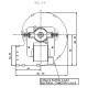 Tsentrifugaalventilaator Fergas pelletikateldele Eva Calor, Prisma, Sicalor, Ecoforest jt, vooluhulk 420 m³/h | Ventilaatorid ja puhurid | Pelletikamina osad |