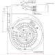 Tsentrifugaalventilaator Natalini pelletikahjudele Eco Spar, Deville, Puros ja teistele- Sit Group, vooluhulk 480 m³/h | Ventilaatorid ja puhurid | Pelletikamina osad |