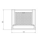 Malm Põleti pott pelletpliidile, 151X125 | Braziers | Põlemiskamber |