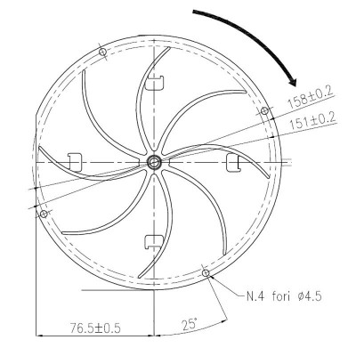 Suitsueemaldi Fandis 130/155 m³/h pelletikahjudele Clam, Deville, Ecoteck, Edilkamin, Karmek One, Ravelli, Puros, Palazzetti jt - Pelletikaminate ventilaatorid ja puhurid
