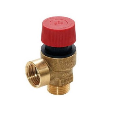 Membraani rõhualandusklapp, suurus 1/2"F х 1/2"М 3,0 bar - Keskküte