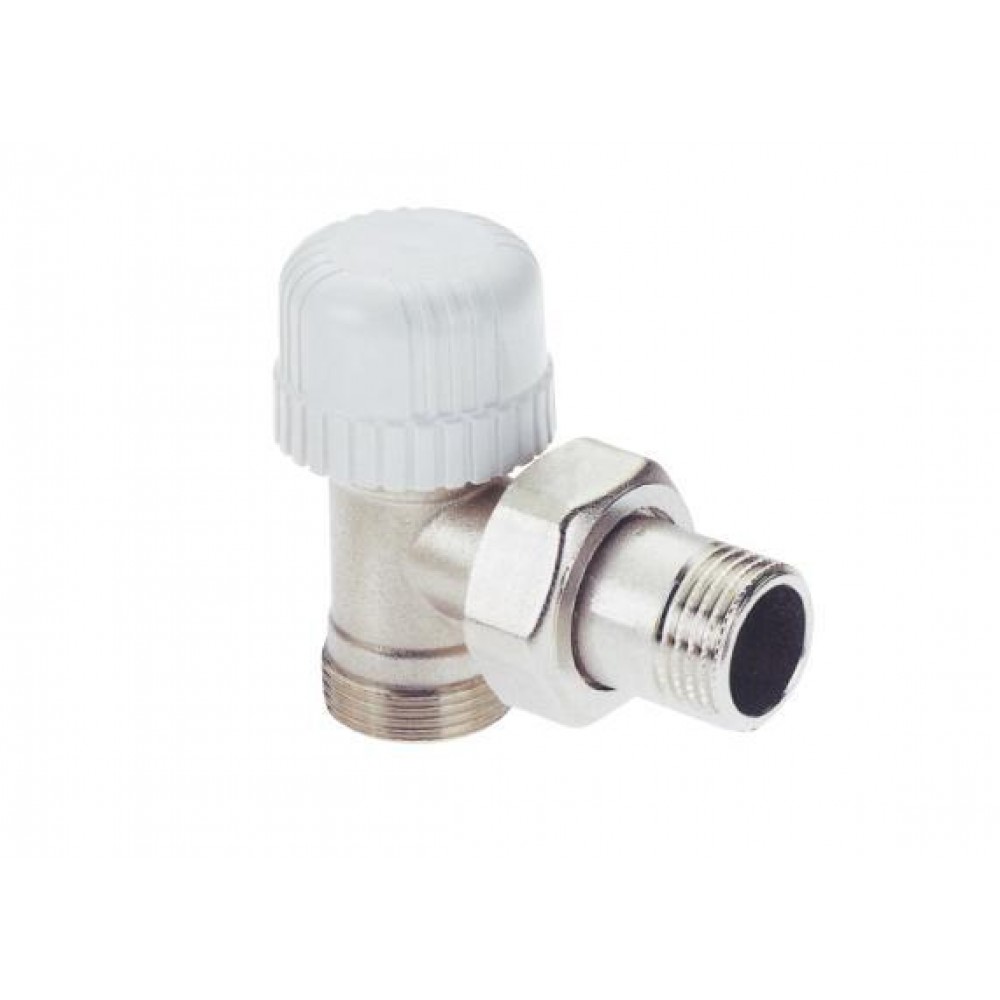 Radiaatori klapp nurga all ICMA 770 termostaadipea jaoks (M28x1,5), adapteri jaoks ICMA 90/100 (M24x1,5)