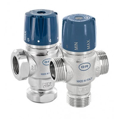Adjustable thermostatic mixing valve - Keskküte