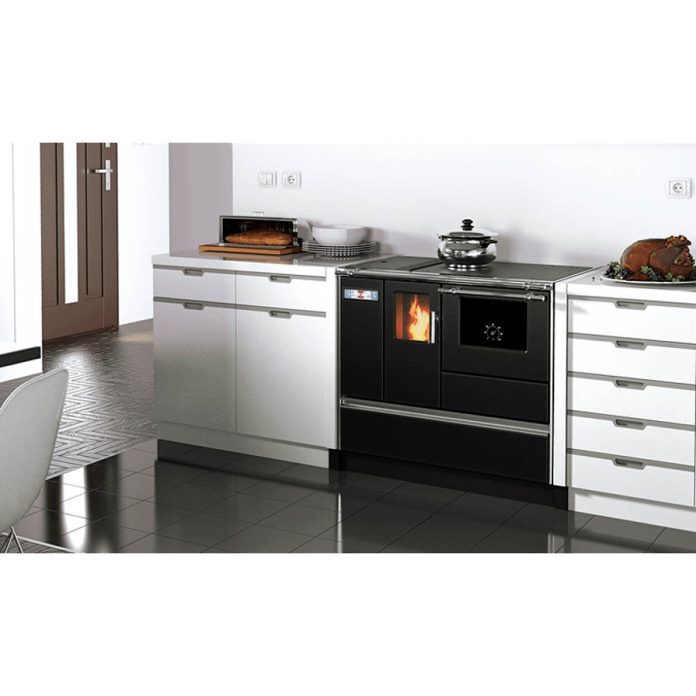 Pelletipliit Alfa Plam Alfa 90 Pelet, Antrotsiit, 8.18 kW | Pelletipliidid | Pelleti |