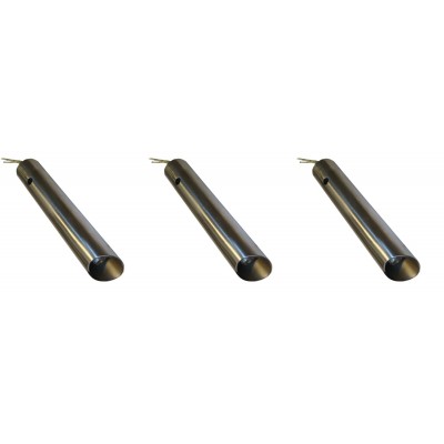 Õhkkanalisatsioonitoruga Pelletipõleti süütepulk Ferroli, Anselmo Cola jt, kogupikkus 130mm, 350W - x3 - Pelletipõleti süütepulk