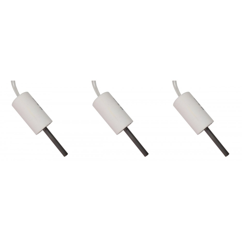 Madalpinge Pelleti süütepulk ComfortBilt, Edilkamin ja teised, kogupikkus 66mm, 90 - 100W kuni 24 V AC - x3