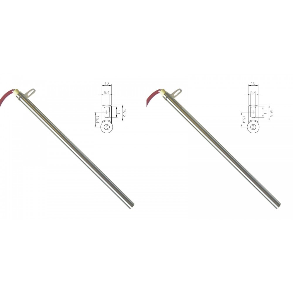Pelleti süütepulk Edilkamin jt, kogupikkus 280mm, 470W - x2