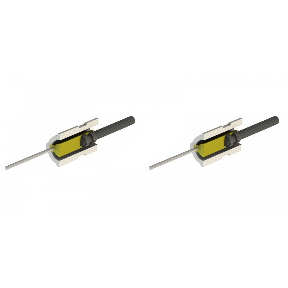 Madalpinge pelleti süütepulk Eco Spar, BURNiT, kogupikkus 65mm, 95W kuni 24V - x2 | Pelleti süütepulk | Pelletikamina osad |