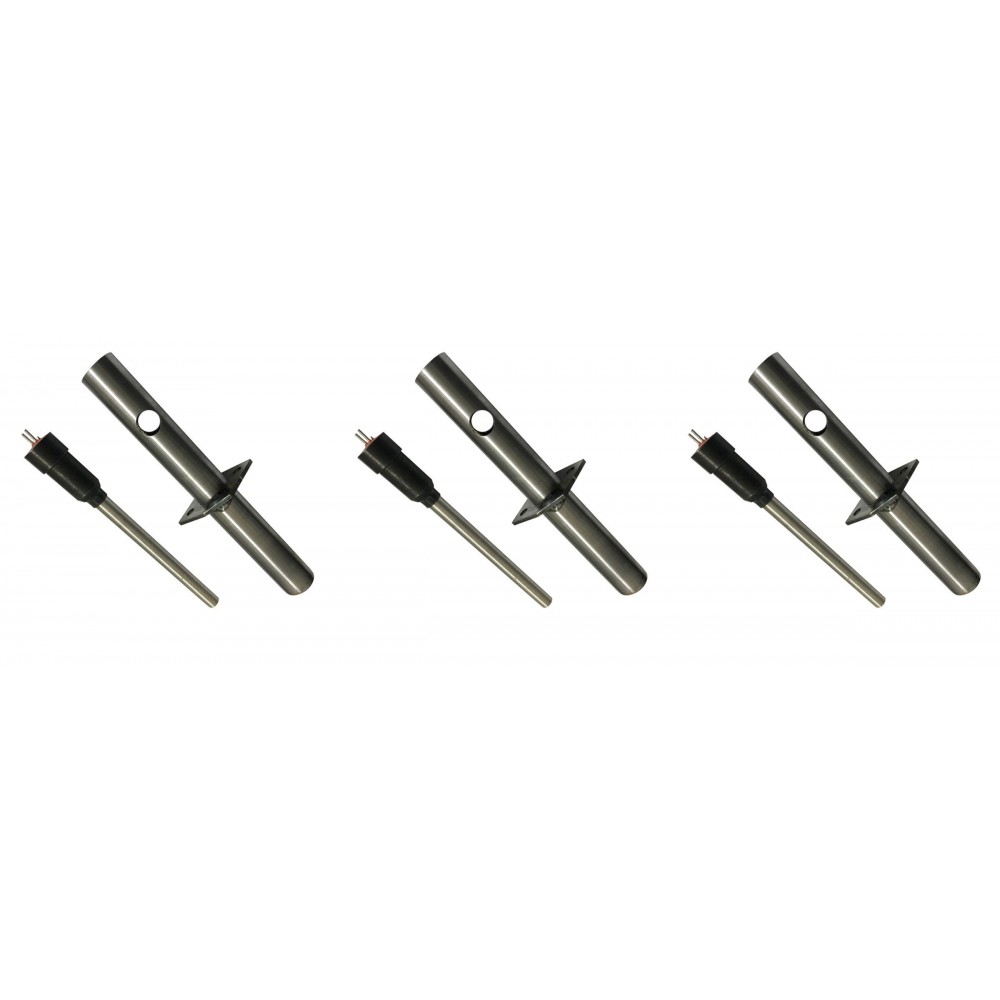 Pelleti süütepulk Enviro õhukanalisatsioonitoruga, kogupikkus 153mm, 230W - x3