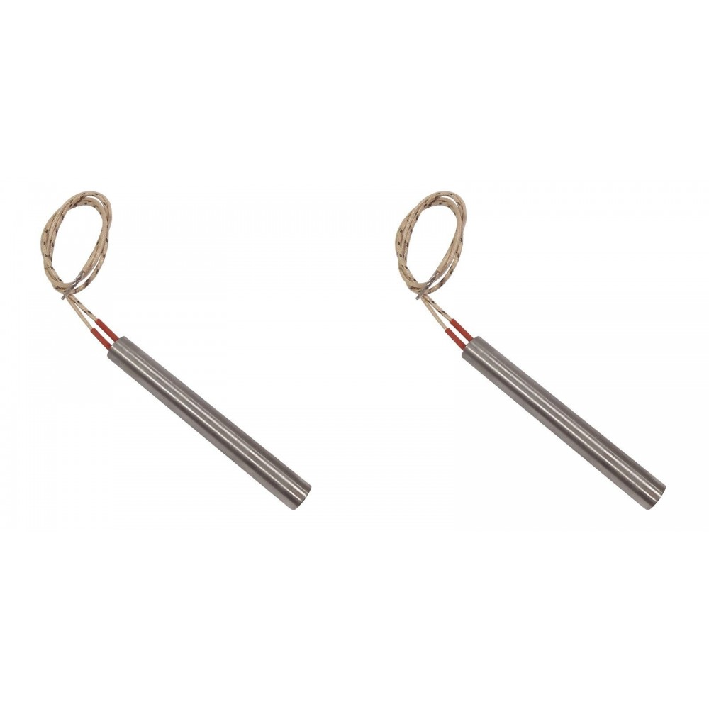 Pelleti süütepulk Arce, Cadel, Eurofiamma, Eurosteack ja teised, kogupikkus 101mm, 300W - x2 | Pelleti süütepulk | Pelletikamina osad |