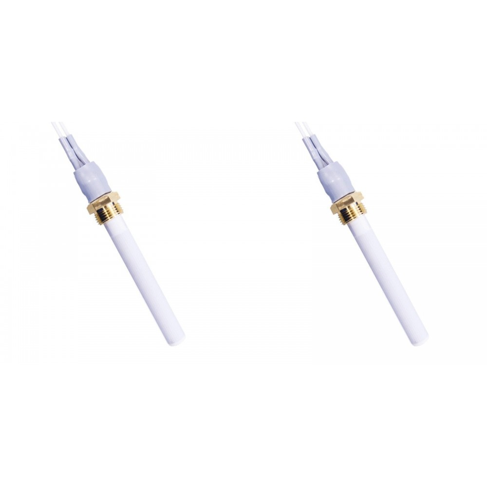 Keraamiline Pelleti süütepulk Eco Spar, BURNiT, Warmflow, Adler, AMG, Ecoteck ja teised, kogupikkus 88mm, 250W - x2 | Pelleti süütepulk | Pelletikamina osad |