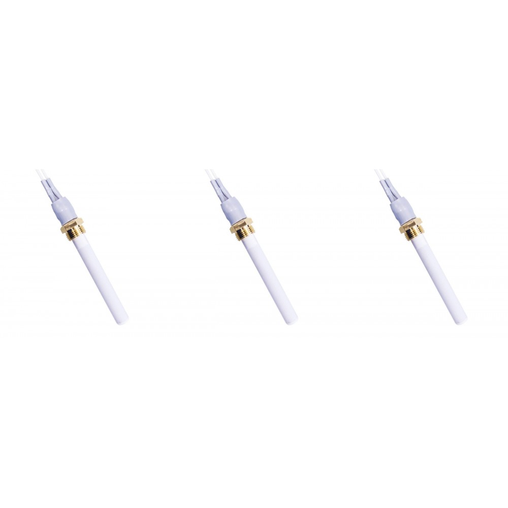 Keraamiline Pelleti süütepulk Eco Spar, BURNiT, Warmflow, Adler, AMG, Ecoteck ja teised, kogupikkus 88mm, 250W - x3 | Pelleti süütepulk | Pelletikamina osad |