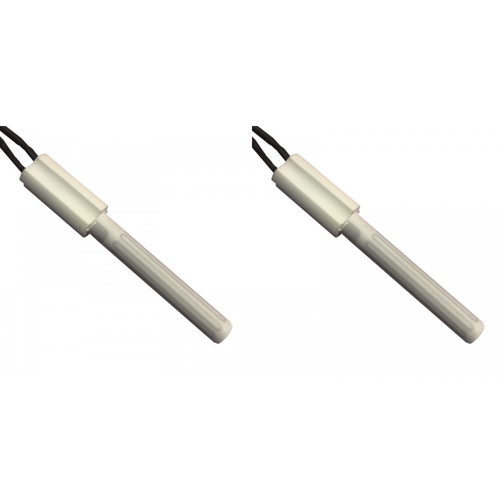 Keraamiline Pelleti süütepulk Eco Spar, BURNiT, Ashley, Adler, AMG, Piazzetta  ja teised, kogupikkus 102mm, 250W - x2 | Pelleti süütepulk | Pelletikamina osad |