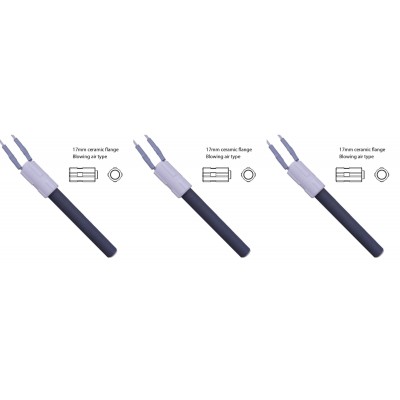 Keraamiline Pelleti süütepulk BURNiT, Palazzetti jt, kogupikkus 113mm, 260W - x3 - 