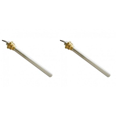 Pelleti süütepulk BURNiT, Piazzetta, Karmek, MCZ, Ungaro, Superior, Cadel ja teistele, kogupikkus 185 mm, 350W - x2 - Pelleti süütepulk