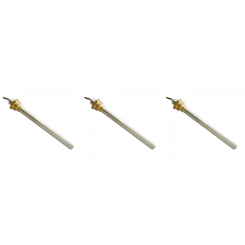 Pelleti süütepulk BURNiT, Piazzetta, Karmek, MCZ, Ungaro, Superior, Cadel ja teistele, kogupikkus 185 mm, 350W - x3